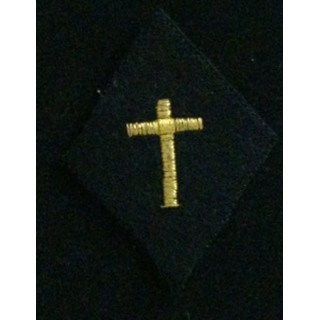 LOSANGE DE BRAS MODÈLE 45 : aumônier catholique et protestant titulaire modèle officiel