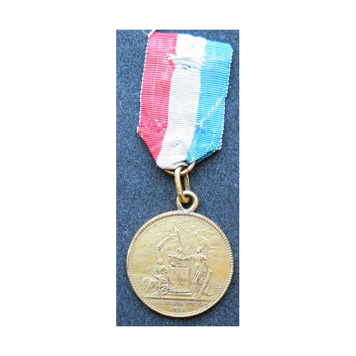 FRANCE : médaille commémorative de la Confédération des François 14 juillet 1790