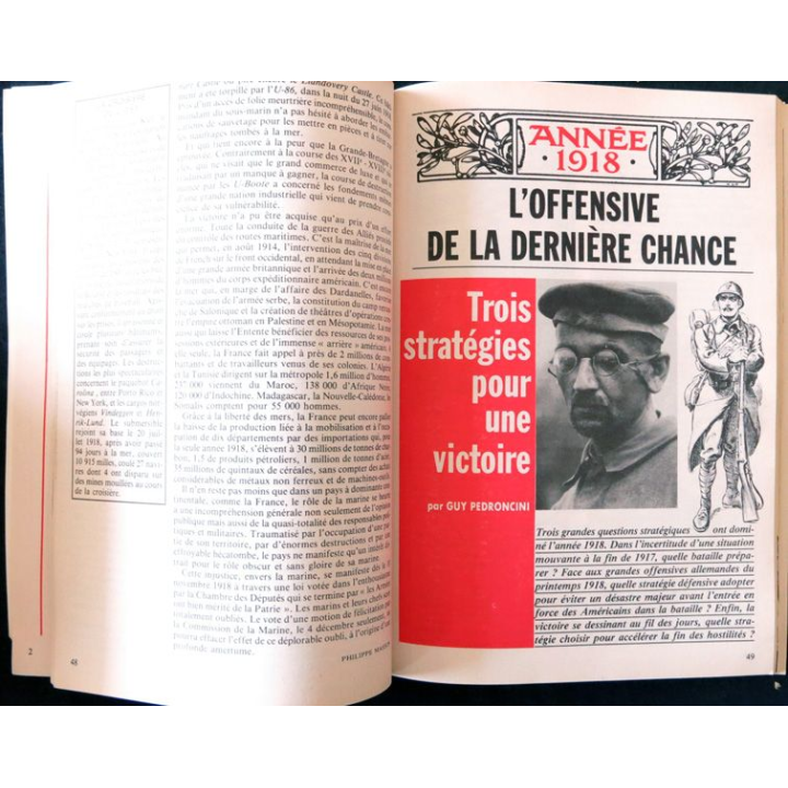 Historia Spécial N° 501 Septembre 1988 : 1918 - La Victoire aux éditions Librairie Jules Tallandier
