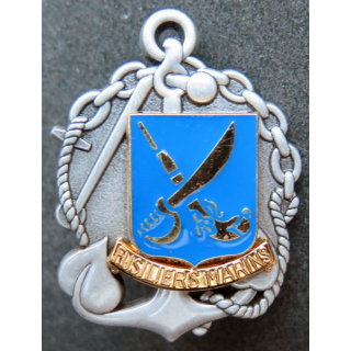 FUSILIERS MARINS : insigne béret des fusiliers marins de fabrication Beraudy