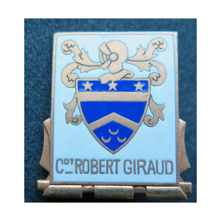 ROBERT GIRAUD :  Insigne du Commandant Robert Giraud Arthus Bertrand Paris