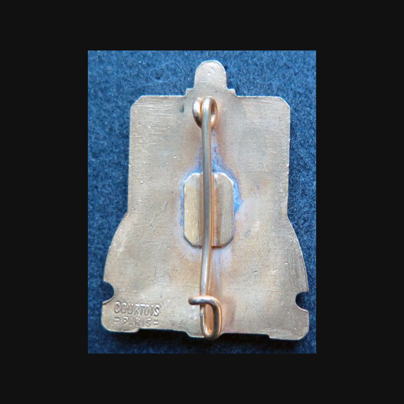 Insigne Marine Française Héliotrope Dragueur, Bon état, Collection
