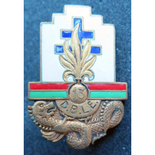 13° DBLE : 13° demi brigade de la légion étrangère Arthus Bertrand Paris en émail