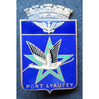 BAN PORT LYAUTEY : insigne de la base aéronavale de Port Lyautey