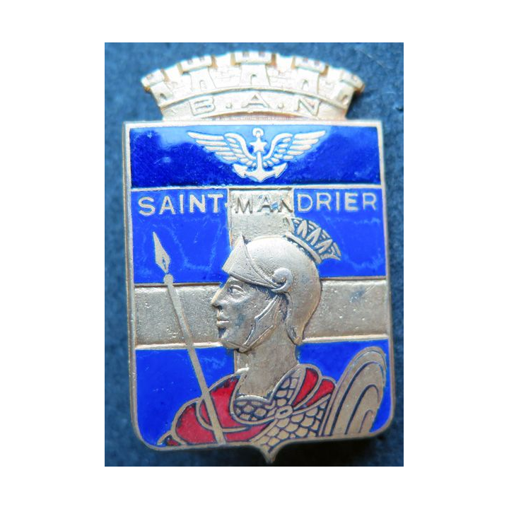 BAN SAINT MANDRIER : insigne de la base aéronavale de Saint Mandrier