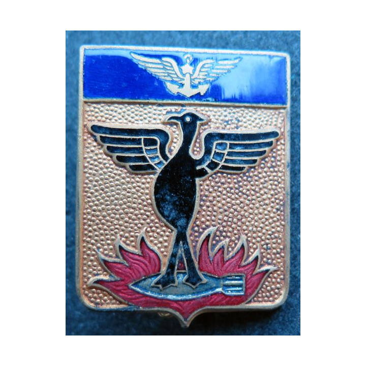 1 S - 2 S : insigne métallique de l'escadrille aéronavale