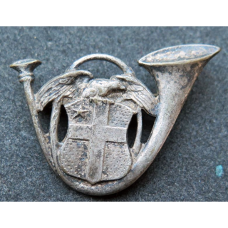 13° BCA : insigne métallique du 13° bataillon de chasseurs alpins de fabrication Drago Paris