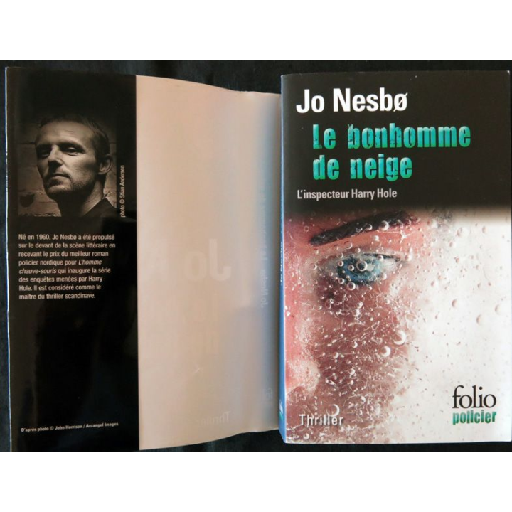 L'inspecteur Harry Hole - Le bonhomme de neige de Jo Nesbø Editions Folio Policier