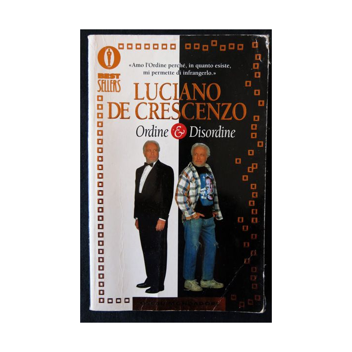 Ordine & Discordine de Luciano de Crescenzo aux éditions Arnoldo Mondadori Editore