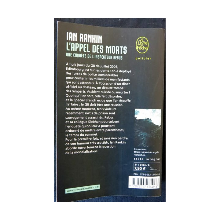 L'appel des morts de Ian Rankin aux éditions Le Livre de Poche