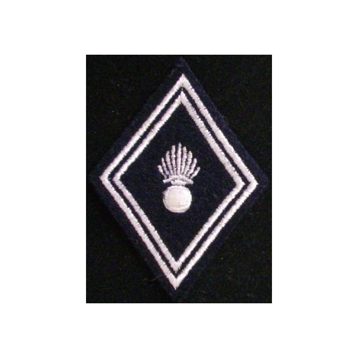 LOSANGE DE BRAS MODÈLE 45 : RÉGIMENT ABC DE DRAGONS TROUPE