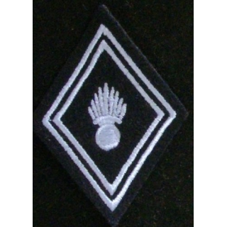 LOSANGE DE BRAS MODÈLE 45 : RÉGIMENT ABC DE HUSSARDS TROUPE