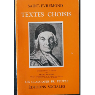 Textes choisis de Saint-Evremond aux editions Sociales 1970