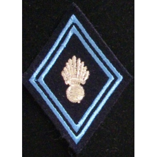LOSANGE DE BRAS MODÈLE 45 : RÉGIMENT ABC DE HUSSARDS CADRE
