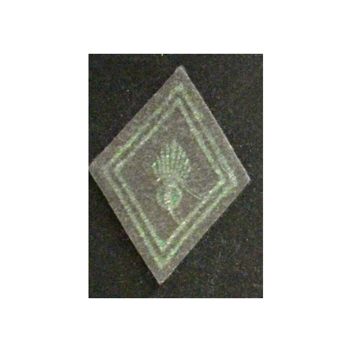 LOSANGE DE BRAS MODÈLE 45 : RÉGIMENT ABC DE CHASSEURS TROUPE
