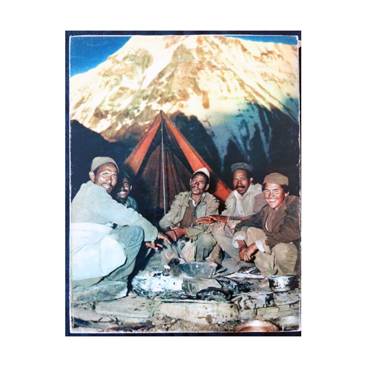 Nanda Devi 3° expédition française à l'Himalaya deJ-J. Languepin - L. Payan aux éditions Arthaud (1952)