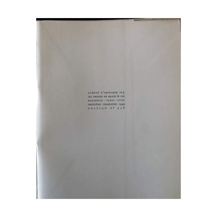 Calanques de G. Rebuffat - G.M. Ollive aux éditions Arthaud (1949)