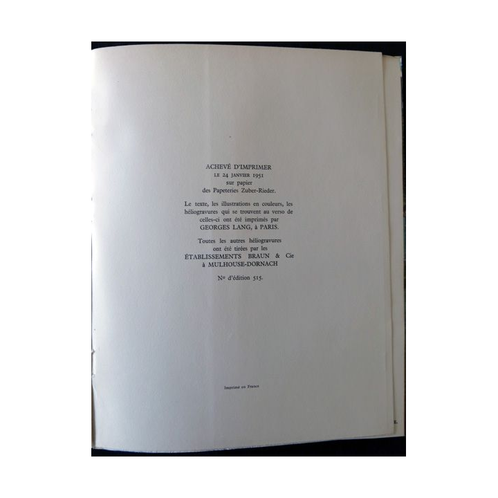 Regard vers l'Annapurna de Maurice Herzog & Marcel Ichac aux éditions Arthaud (1951) Dédicacé