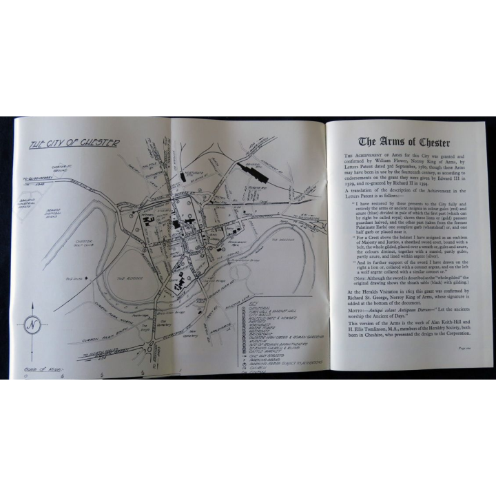 Chester official Guide aux éditions Tinling of Liverpool