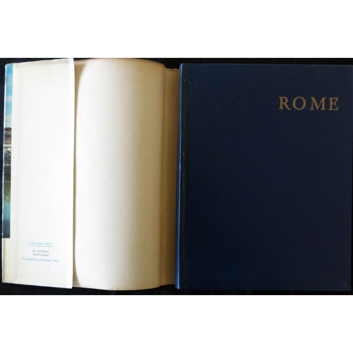 Les albums des guides bleus : Rome de Jean-Louis Vaudoyer aux éditions Librairie Hachette (1956)