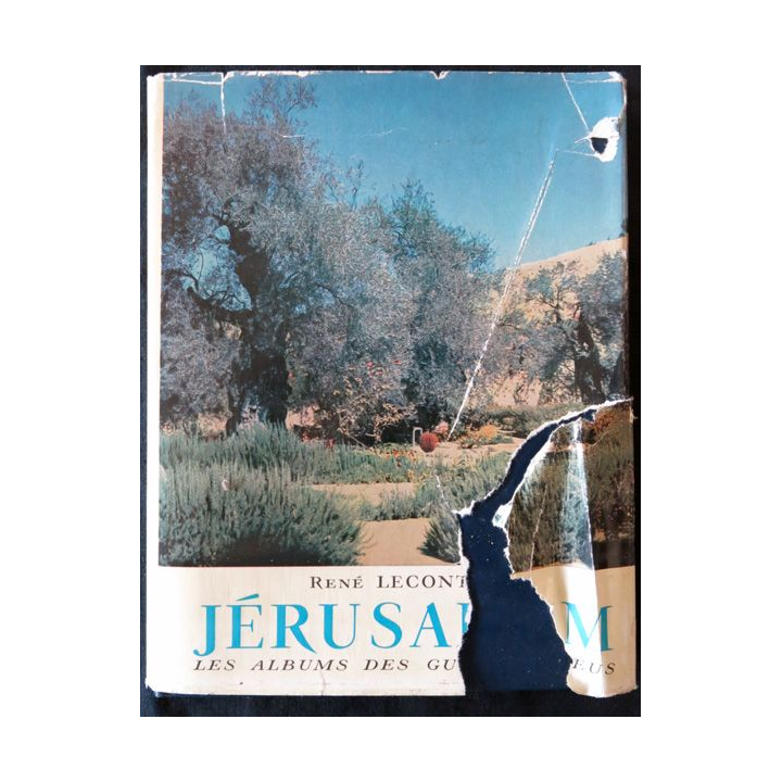 Les albums des guides bleus : Jérusalem de René Leconte aux éditions Librairie Hachette (1954)