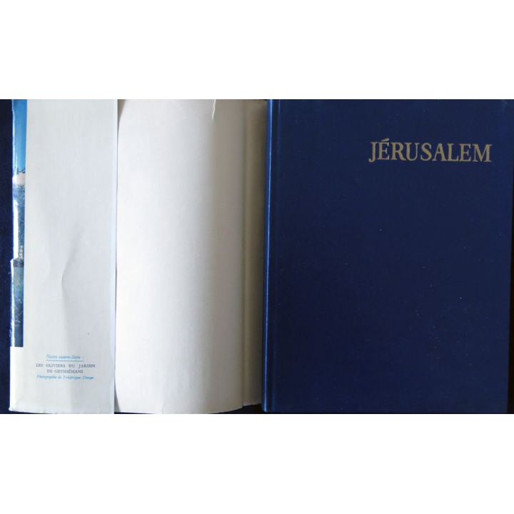 Les albums des guides bleus : Jérusalem de René Leconte aux éditions Librairie Hachette (1954)