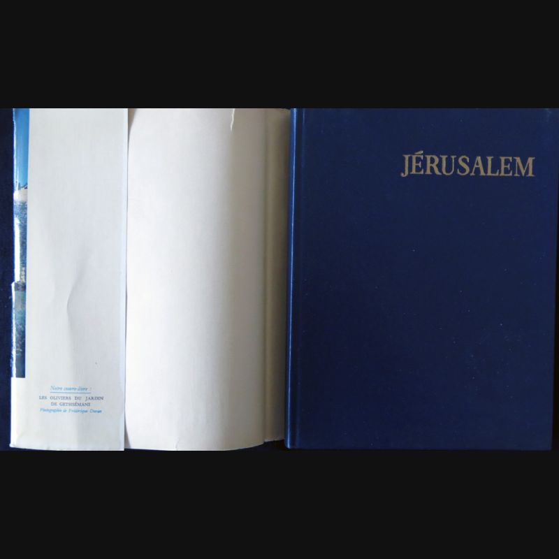 Les albums des guides bleus Jérusalem de René Leconte Hachette