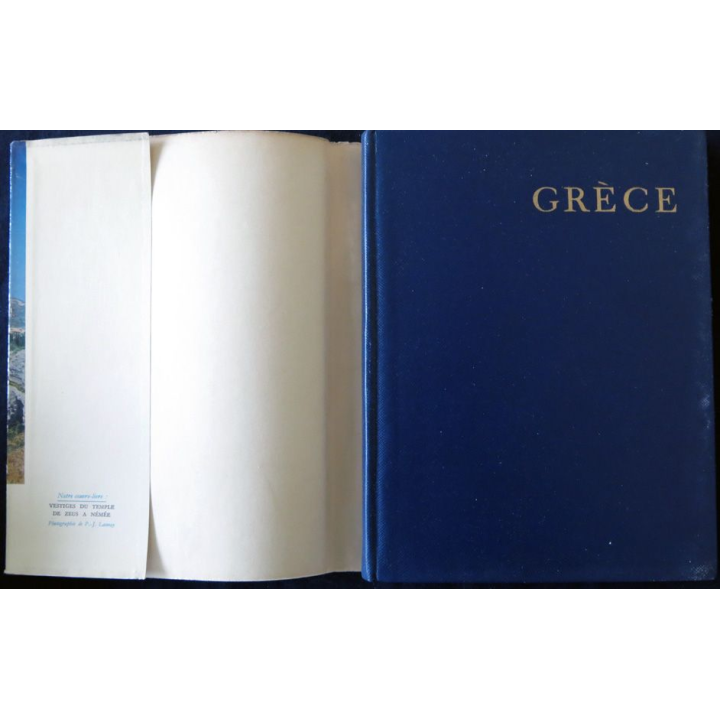 Les albums des guides bleus : Grèce de Pierre-Jean Launay aux éditions Librairie Hachette (1954)