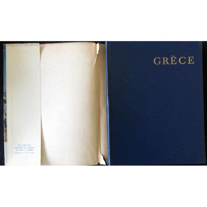 Les albums des guides bleus : Grèce de Pierre-Jean Launay aux éditions Librairie Hachette (1954)