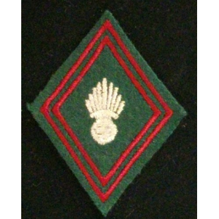 LOSANGE DE BRAS MODÈLE 45 : RÉGIMENT DU TRAIN CADRE