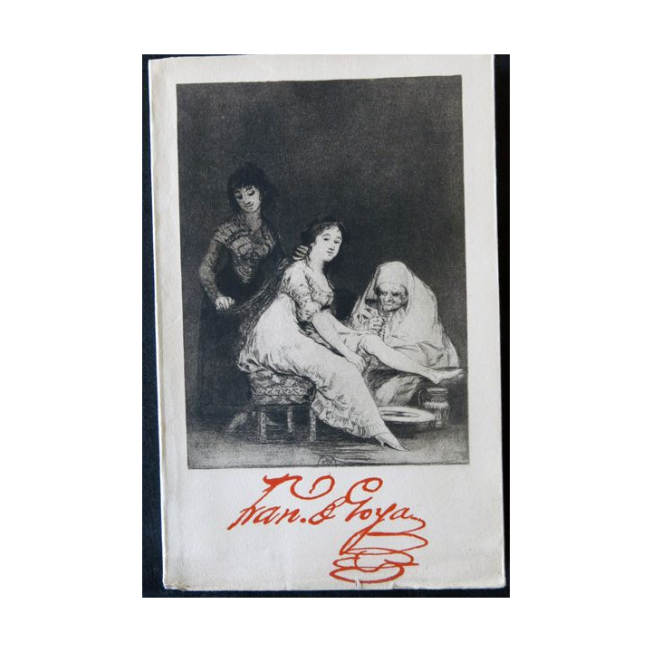 Les caprices de Goya de Jean Adhemar aux éditions Fernand Hazan