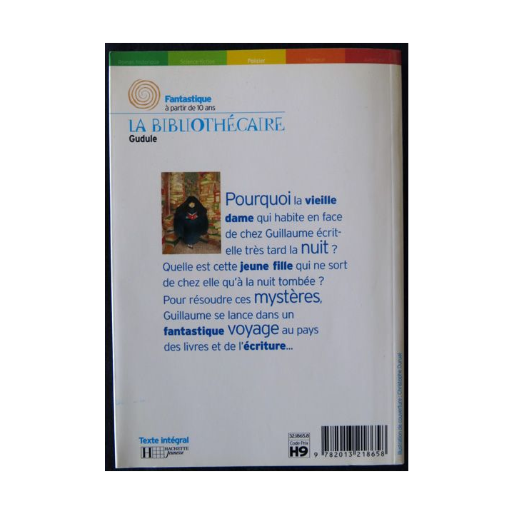 La bibliothécaire de Gudule aux éditions Livre de poche Jeunesse