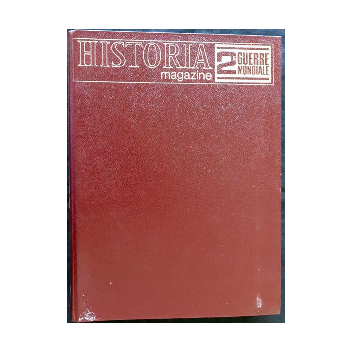 Classeur reliure Historia 2° guerre mondiale des numéros 17 à n° 32