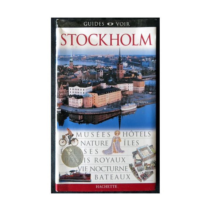 Guide de voyage voir Stockholm avec  plan aux éditions Hachette