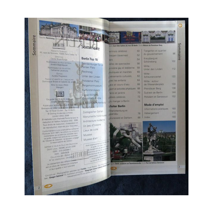 Guide de voyage pour aller àl'essentiel Top 10 Berlin aux éditions Hachette