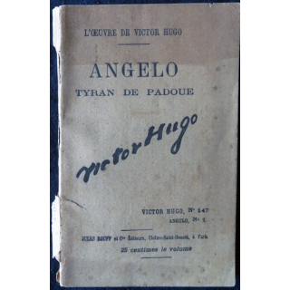Angelo tyran de Padoue de Victor Hugo Jules Rouff & Cie Editeurs