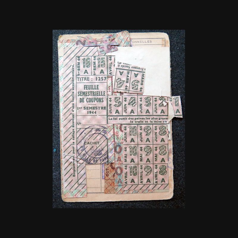 Carte de vêtements et d
