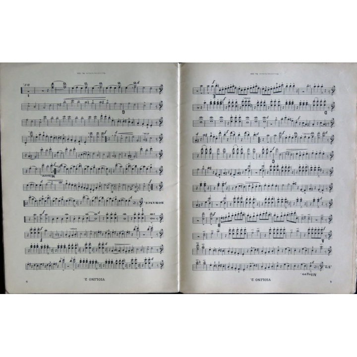 Collection Litolf N° 1820 - Douze duos à l'usage des commençants Op 10 cahier 2 de J. Gebauer édité par Enoch & Cie