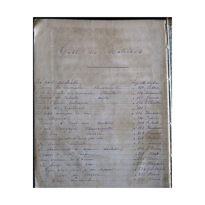 Collection des chansons de Gustave Nadaud (Piano et chant), G. Flaxland Editeur