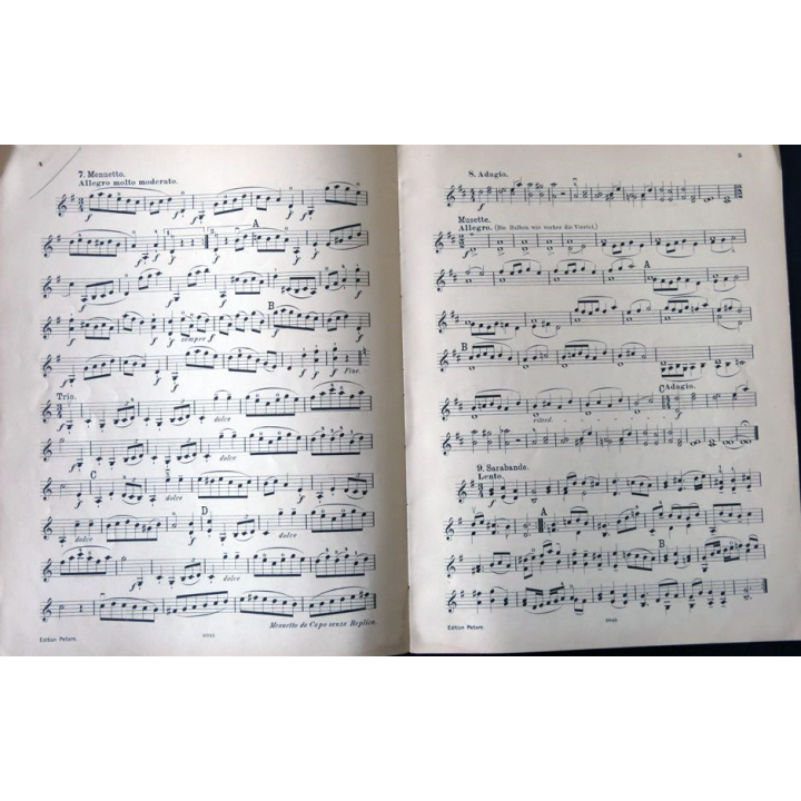 Kleine Vortragstücke aus des violinschule von Fredrich Herman, Leipzig, C.F. Peters