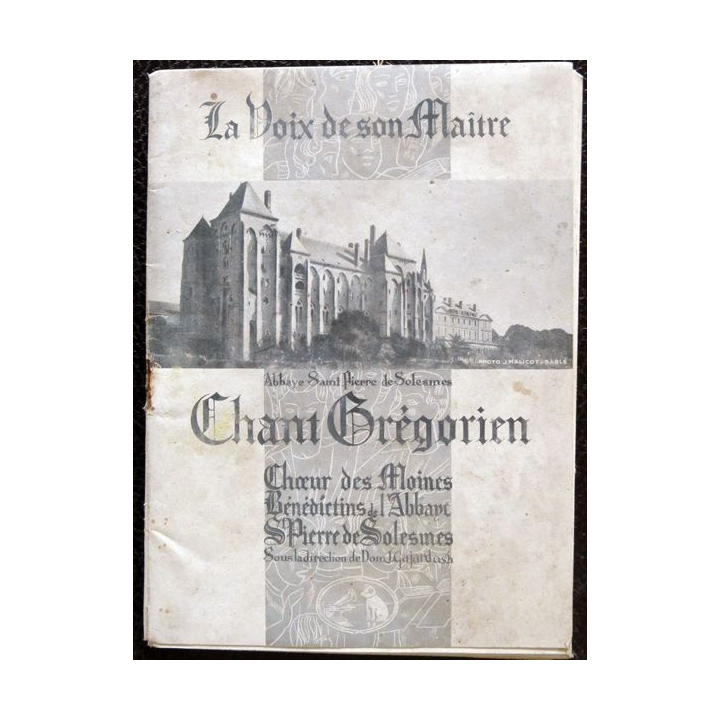 Chant Grégorien - Cœur des moines bénédictins de l'abbaye St Pierre de Solesmes sous la direction de Dom J. Gajardash