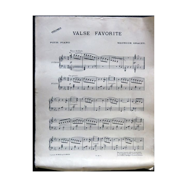 C'est pas difficile Oh!ho!ho! Valse sur le grand succès de Dorin Copyright 1913 by SMYTH Editeur