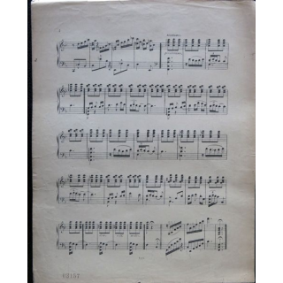 Suite espagnole N°1 Granada (Serenata) numéroté 03157, Unipn musical Espanola