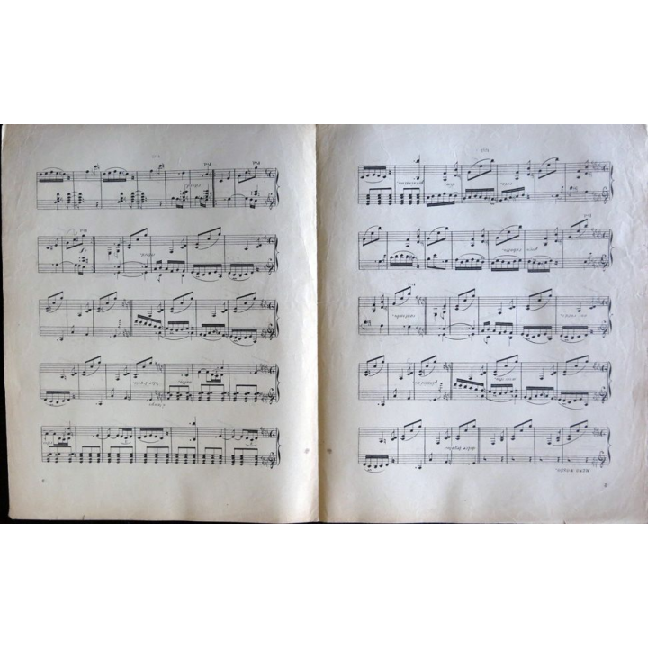 Suite espagnole N°1 Granada (Serenata) numéroté 03157, Unipn musical Espanola