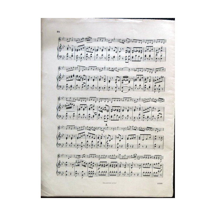 Suite espagnole N°1 Granada (Serenata) numéroté 03157, Unipn musical Espanola
