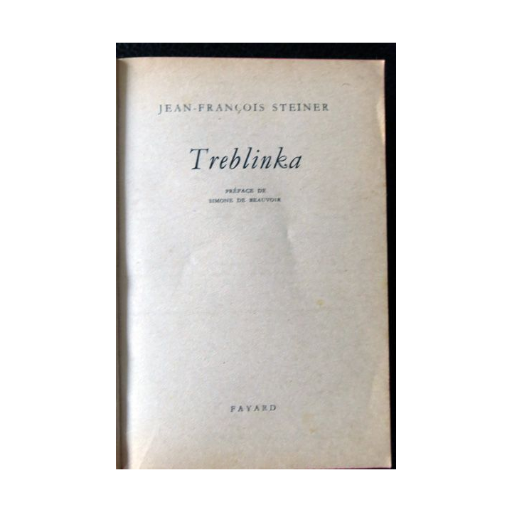 Treblinka de J.F. Steiner au éditions Le Livre de Poche