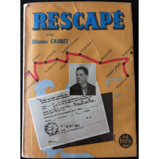 Rescapé  de Etienne Caubet aux Editions Del Luca Paris (1958)