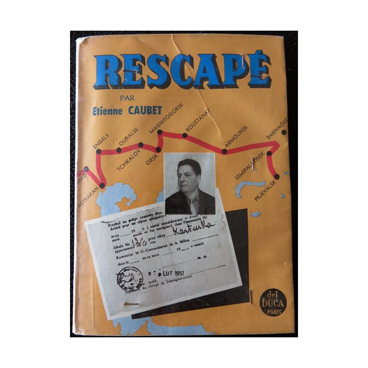 Rescapé  de Etienne Caubet aux Editions Del Luca Paris (1958)