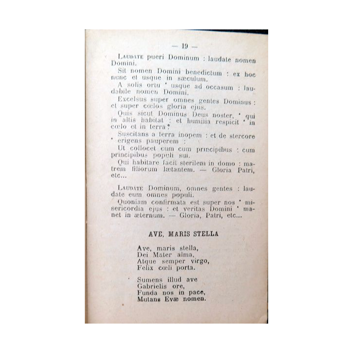 Carnet de prières et Chants pour le temps de la guerre par J. Bellouard 1915