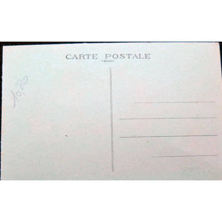 Carte postale du Camp de Mailly Tank prêt à partir